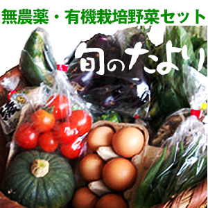 無農薬野菜セット「旬のたより」